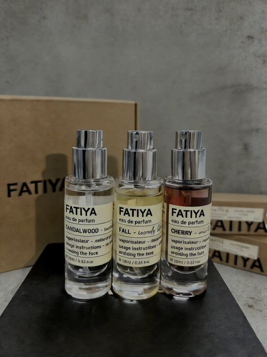 FATIYA 3x10ML Perfume Gift Set 30ML Total Viral Scents Woody Gourmand US Fast Ship